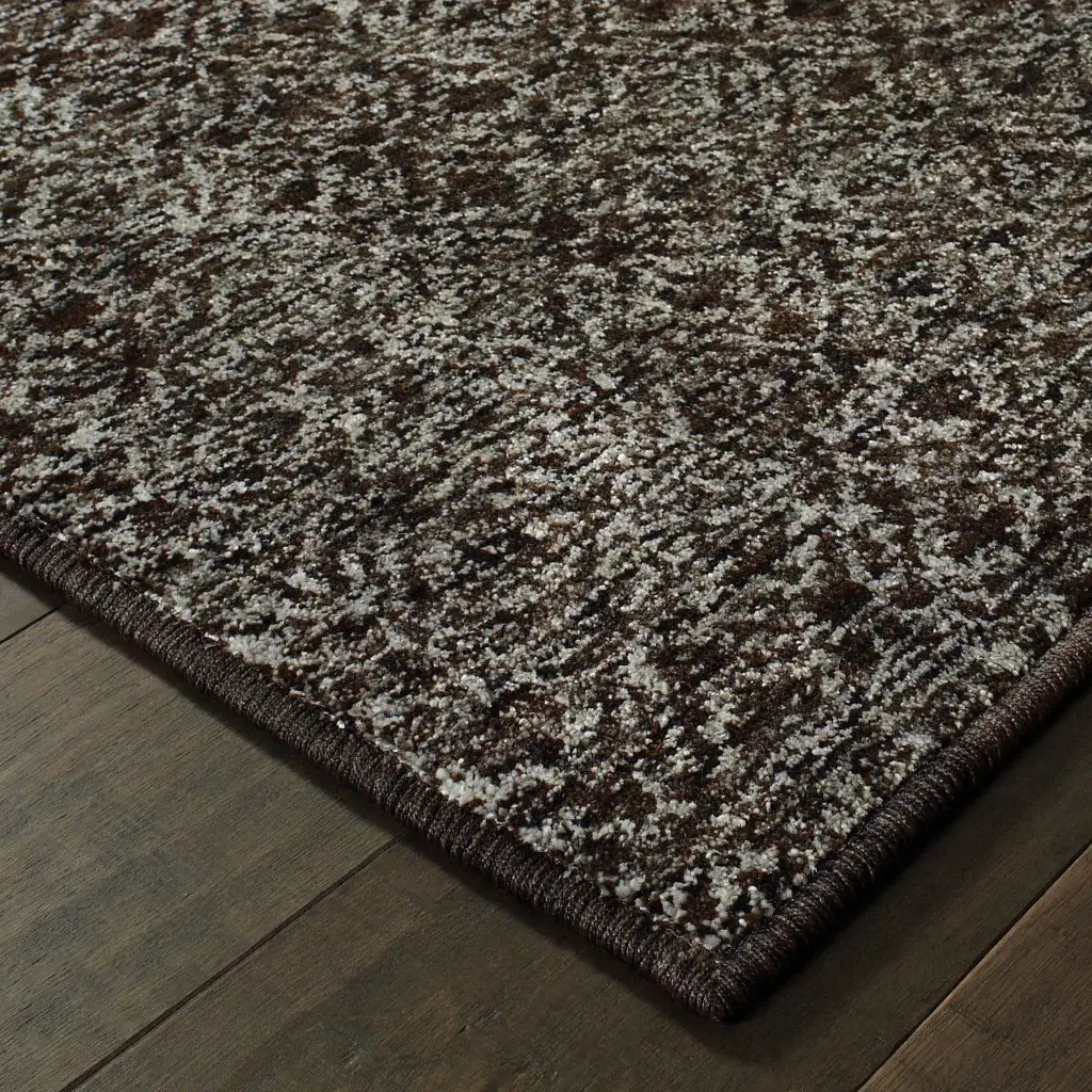 2' X 3' Gray Geometric Power Loom Area Rug - Image 3