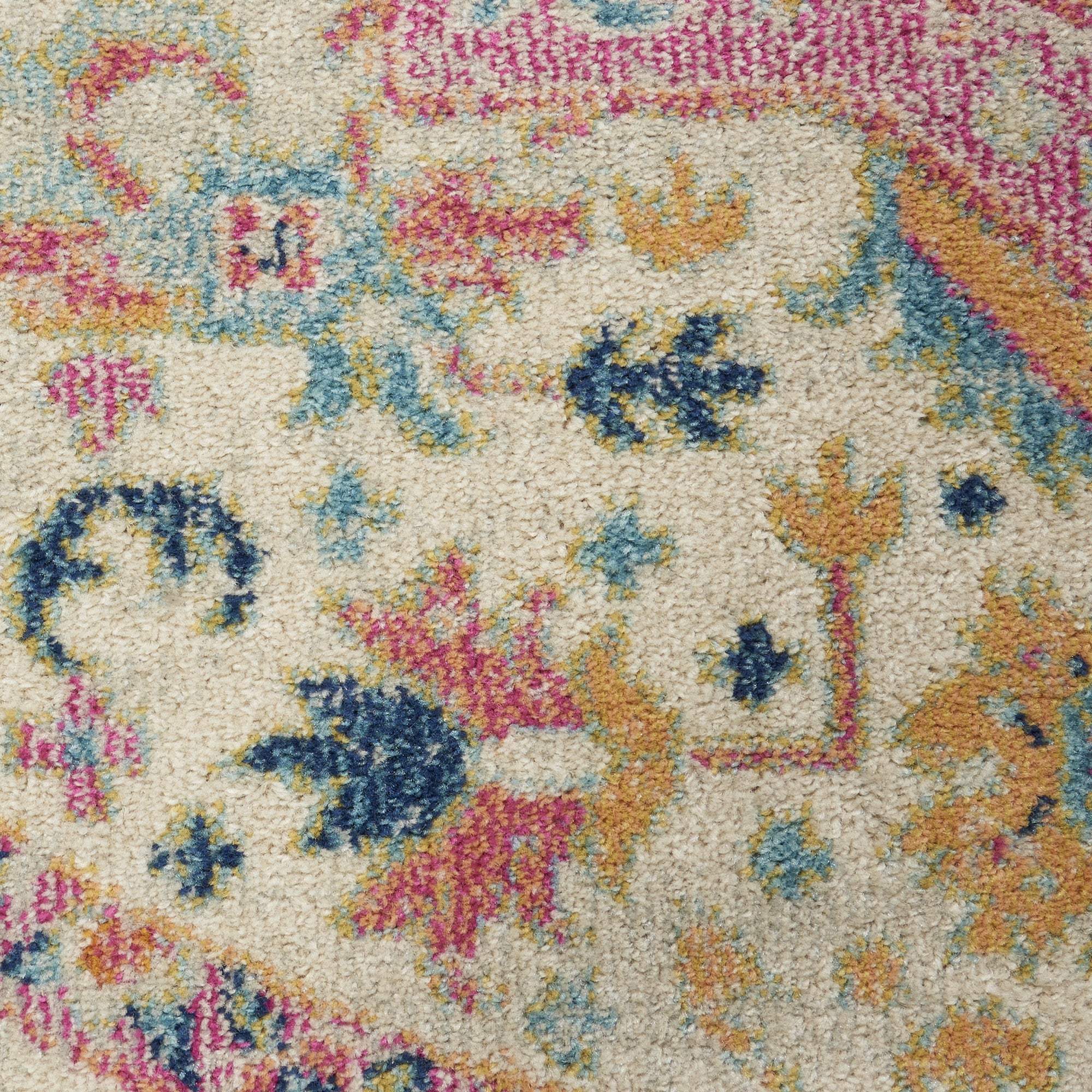 2' X 3' Pink And Ivory Southwestern Dhurrie Area Rug - Image 4