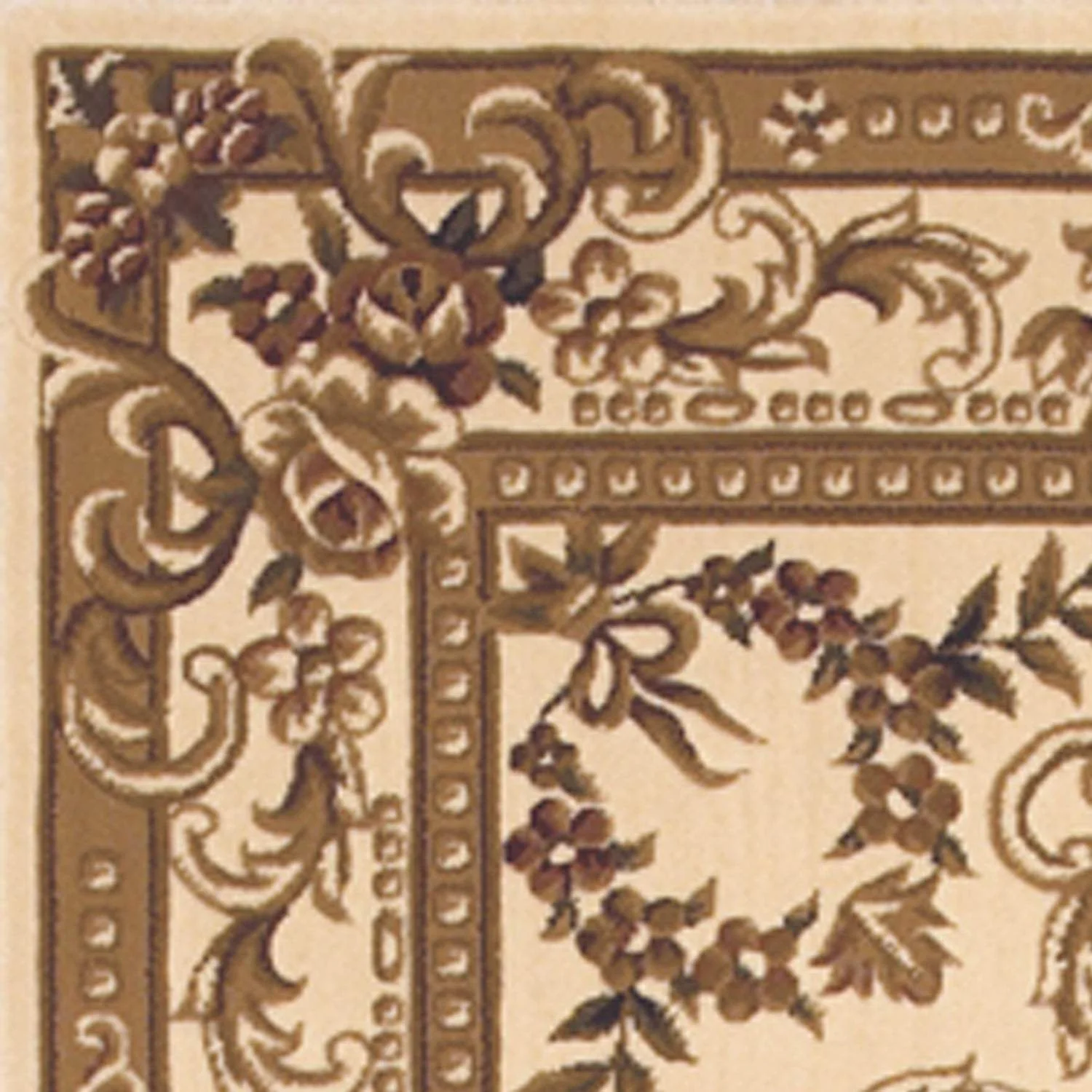 2' X 3' Polypropylene Ivory Accent Rug - Image 2