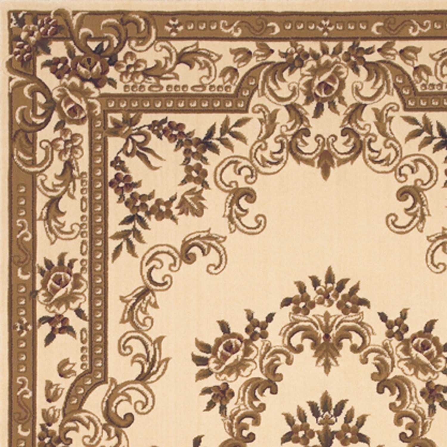 2' X 3' Polypropylene Ivory Accent Rug - Image 3