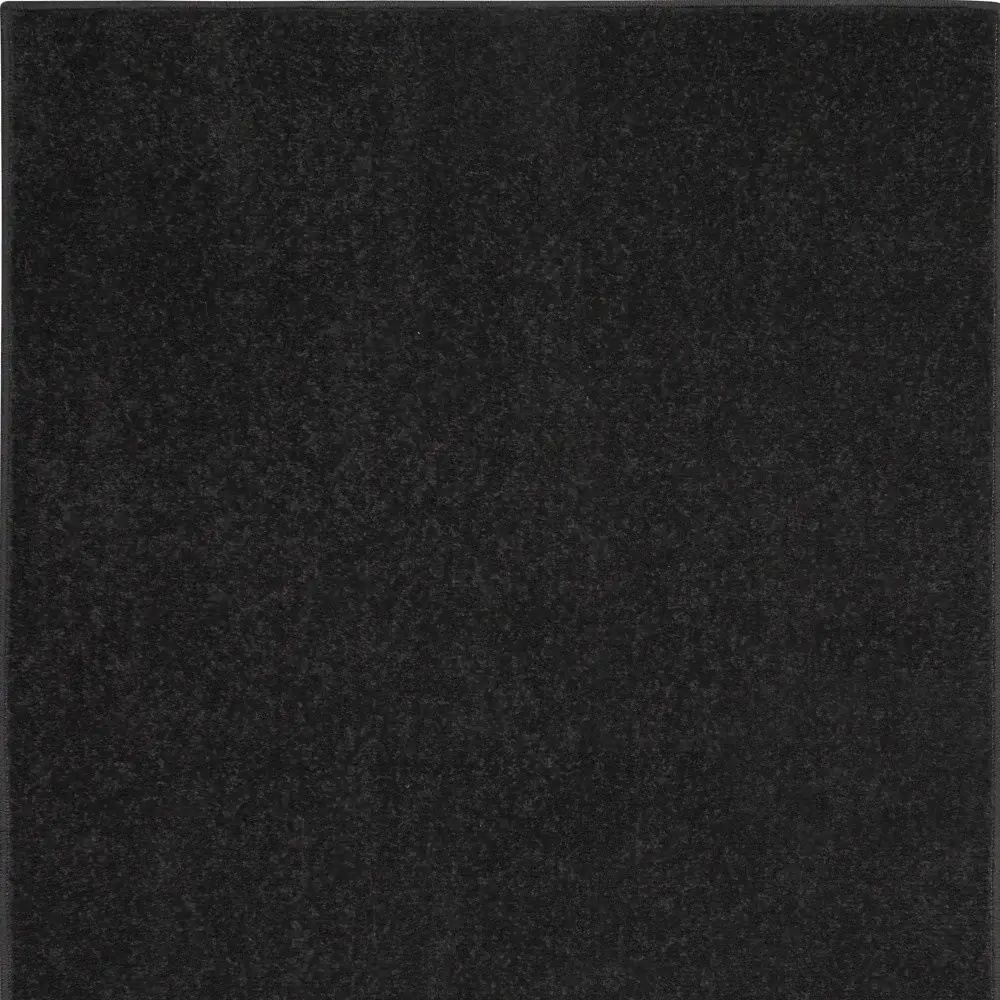 2' X 4' Black Non Skid Indoor Outdoor Runner Rug - Image 7