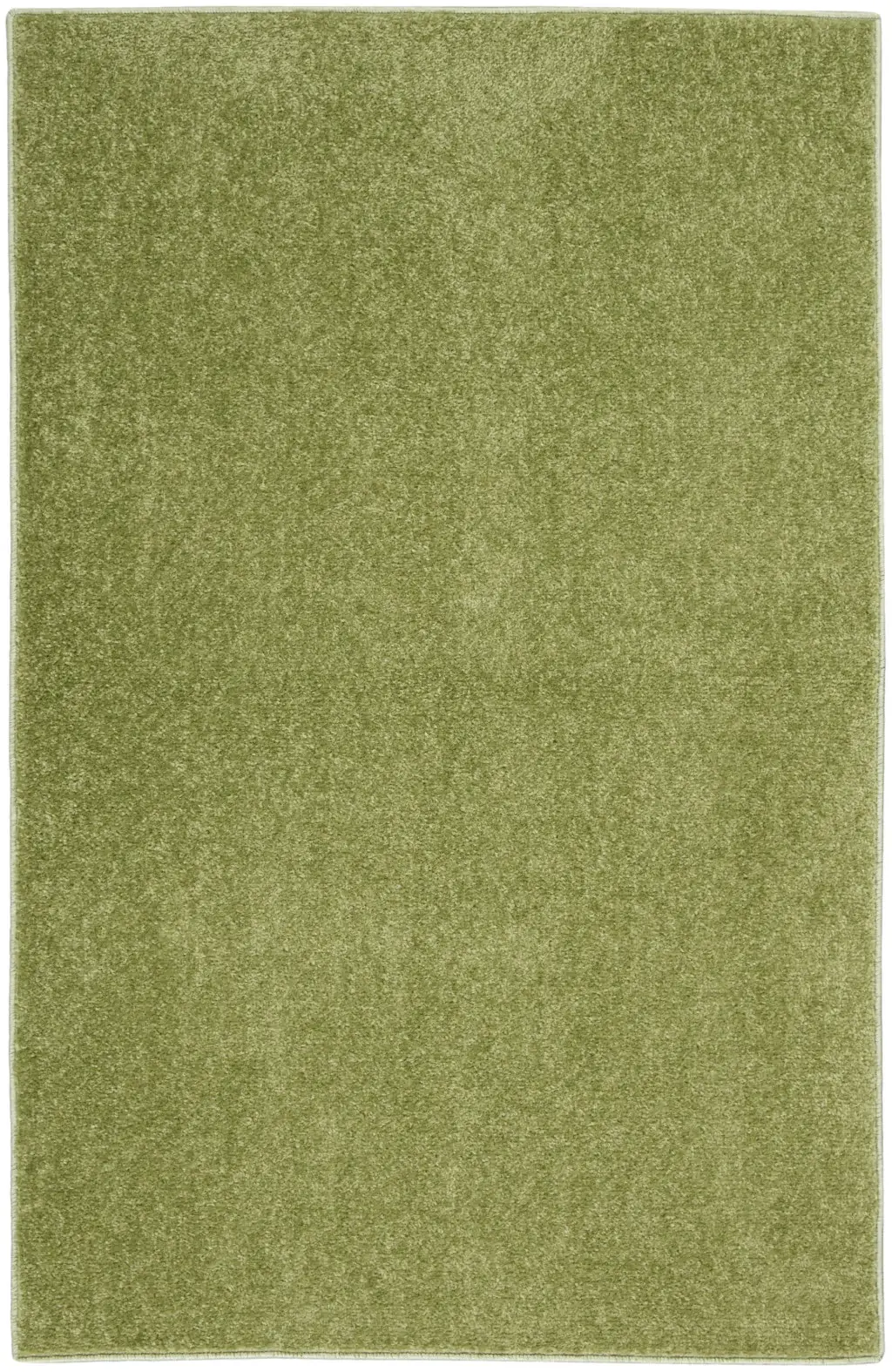 2' X 4' Green Non Skid Indoor Outdoor Runner Rug - Image 2