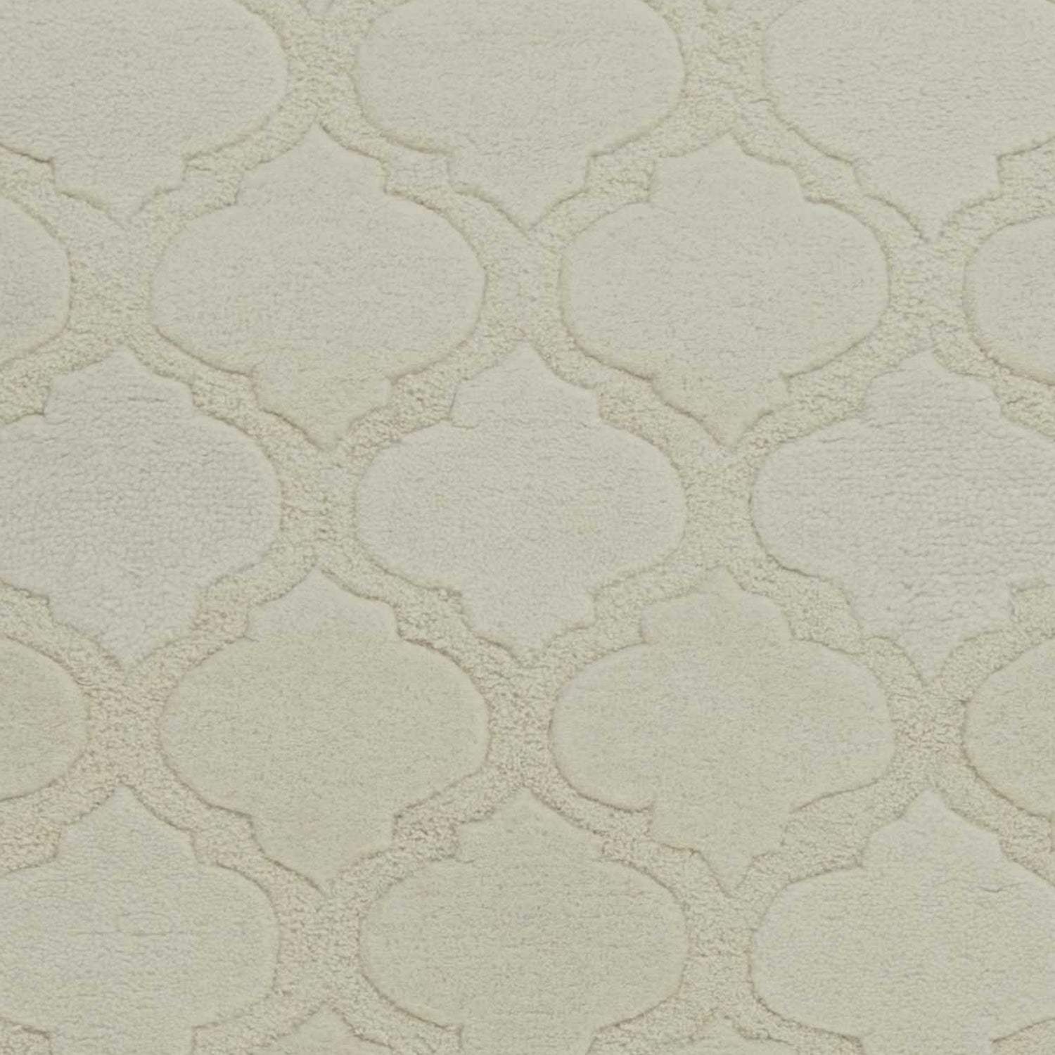 2' X 4' Grey Hand Tufted Geometric Indoor Accent Rug - Image 5