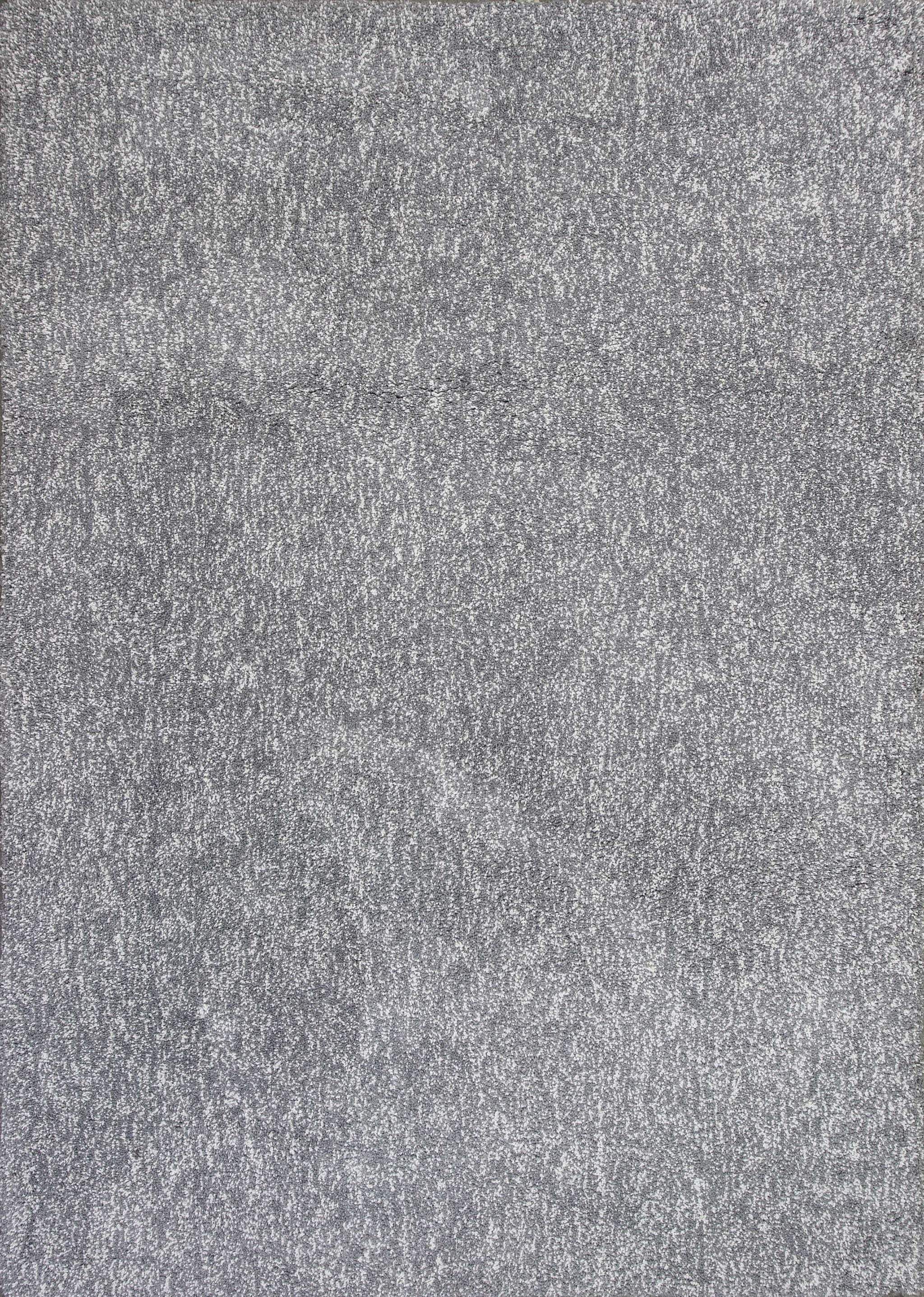 2' X 4' Grey Heather Indoor Shag Rug