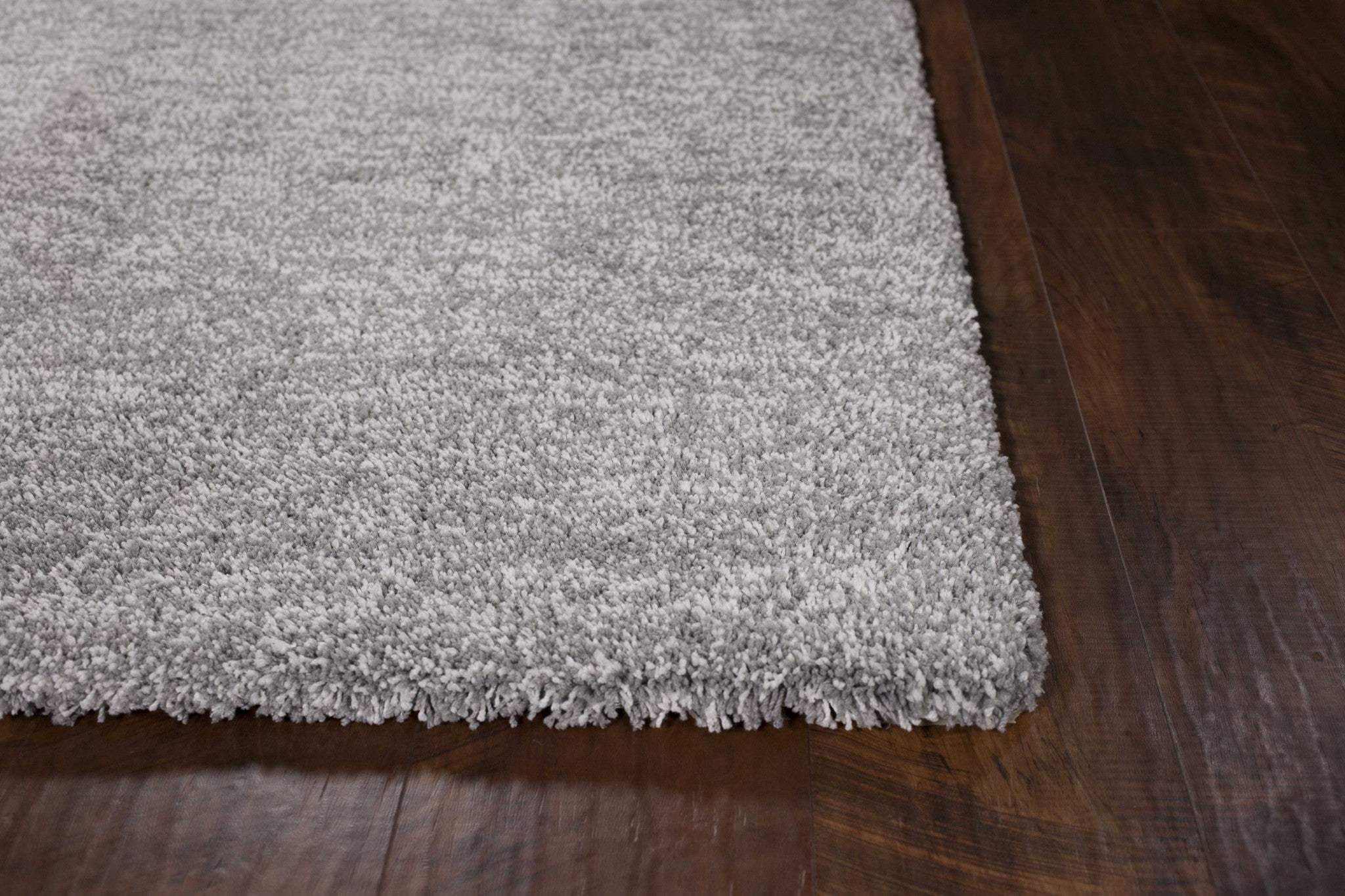 2' X 4' Grey Heather Indoor Shag Rug - Image 4
