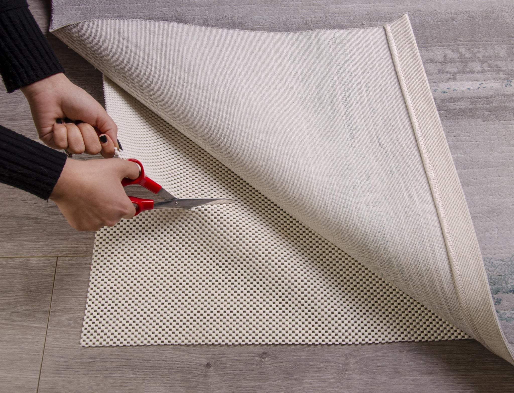 2' x 4' Ivory King's Premium Non Slip Rug Pad - Image 4