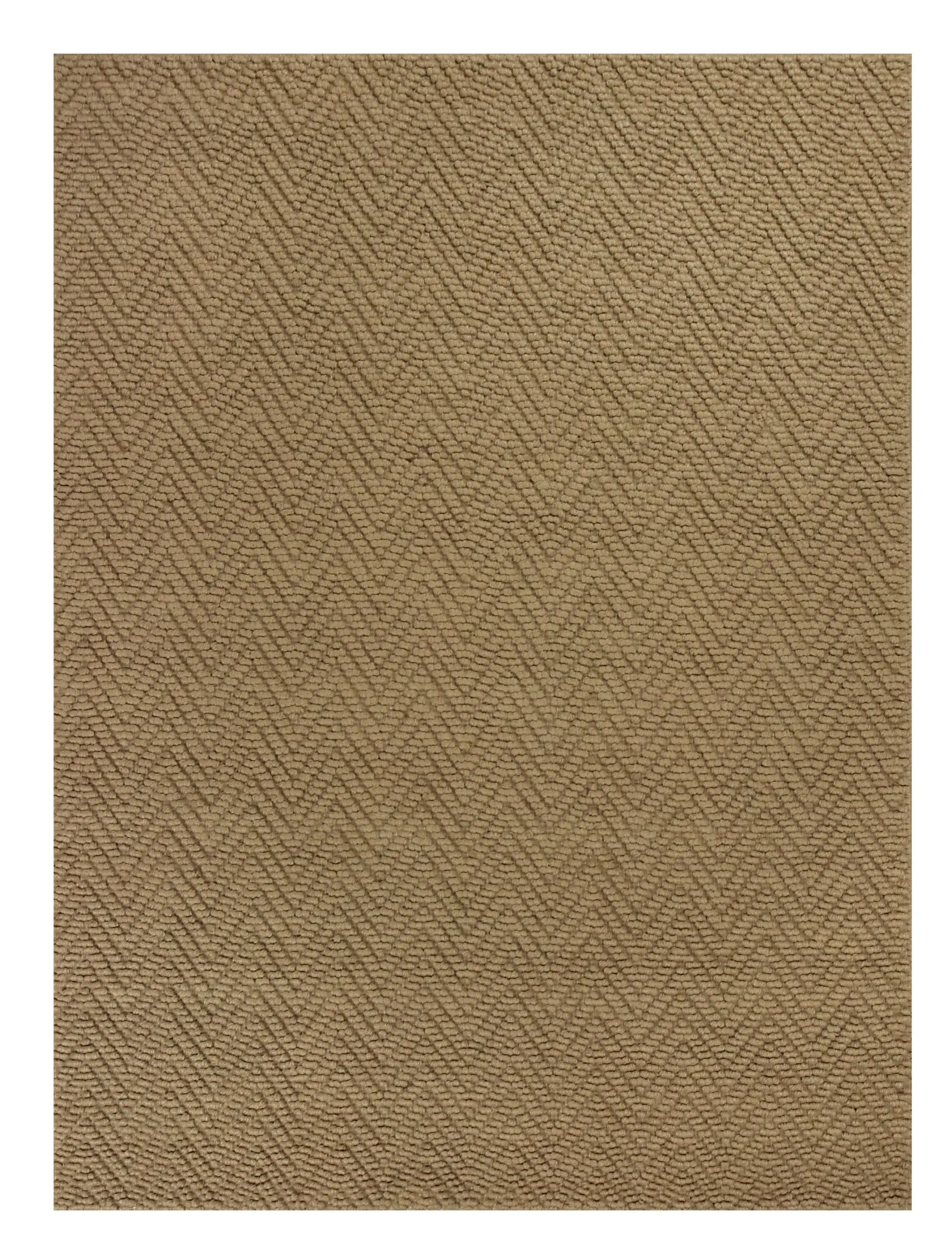 2' X 4' Natural Chevron Hand Woven Area Rug - Image 2