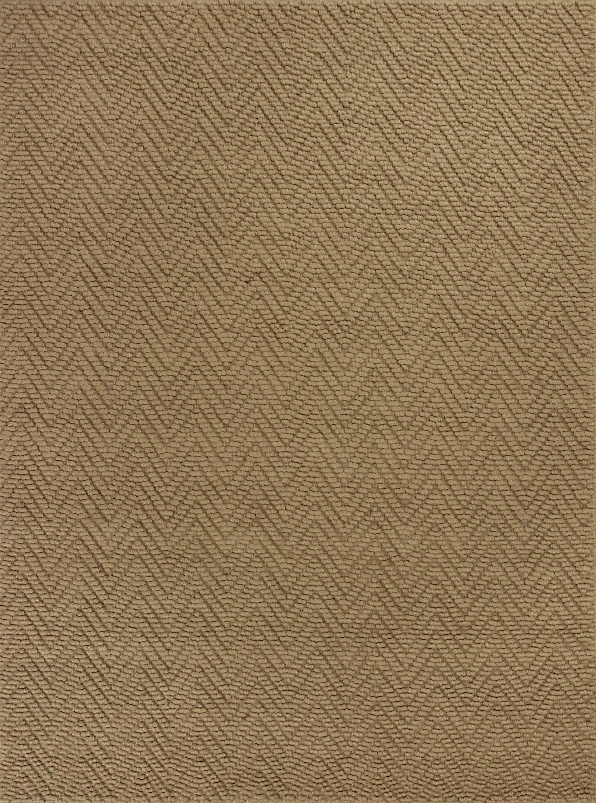 2' X 4' Natural Chevron Hand Woven Area Rug - Image 9