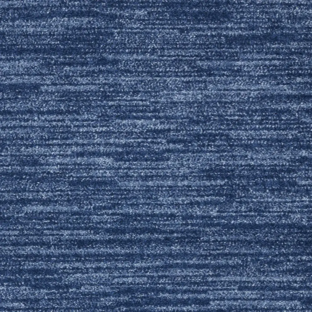2' X 4' Navy Blue Non Skid Indoor Outdoor Runner Rug - Image 3