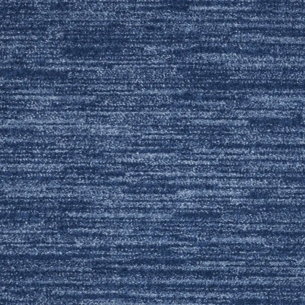 2' X 4' Navy Blue Non Skid Indoor Outdoor Runner Rug - Image 5