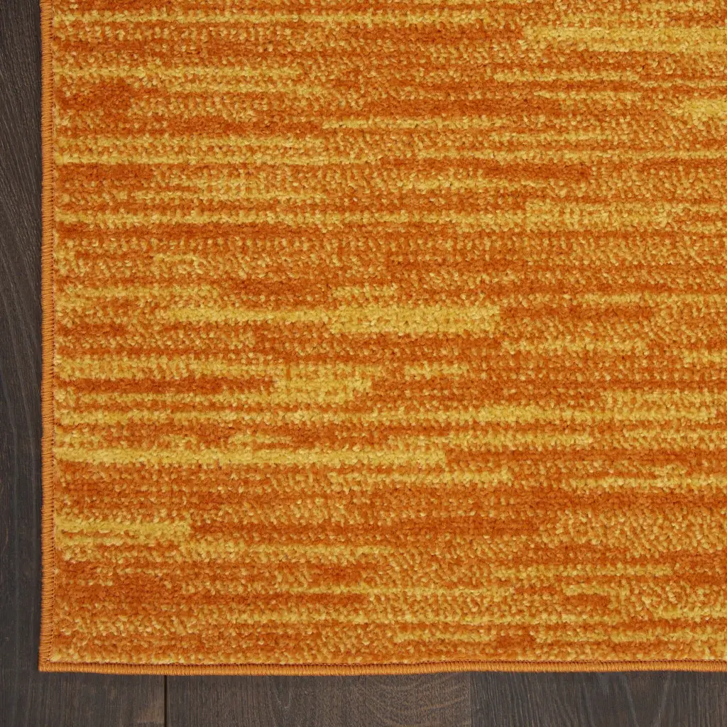 2' X 4' Sunburst Non Skid Indoor Outdoor Runner Rug - Image 6