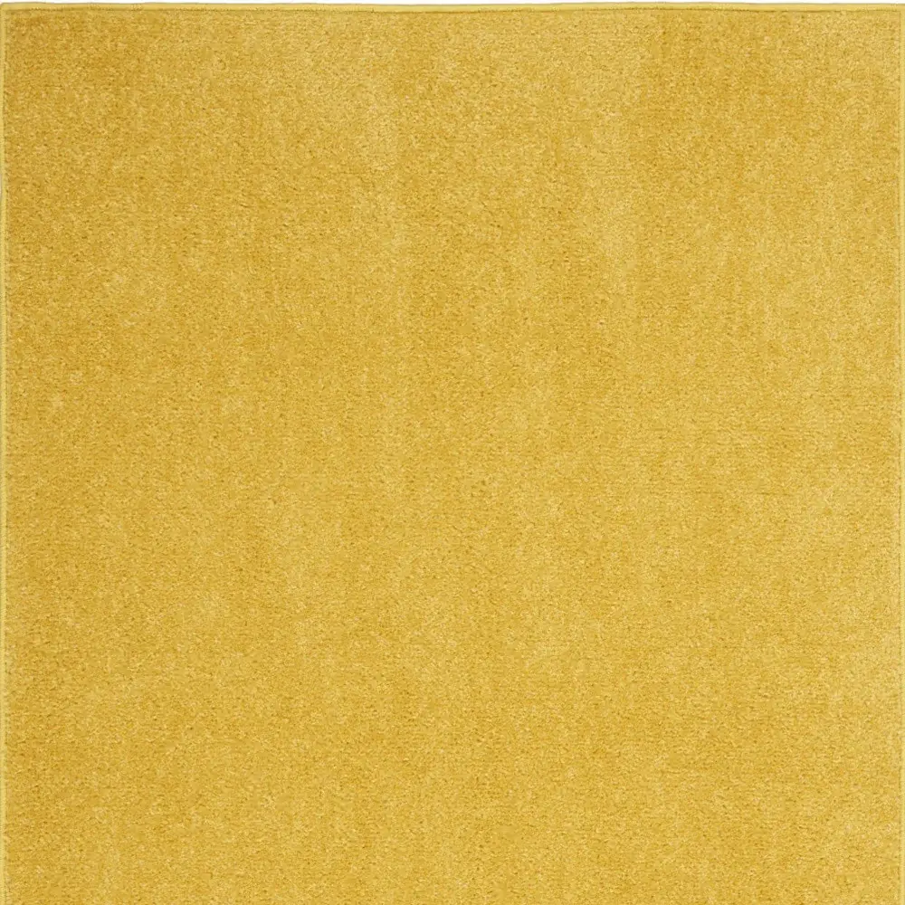 2' X 4' Yellow Non Skid Indoor Outdoor Runner Rug - Image 7