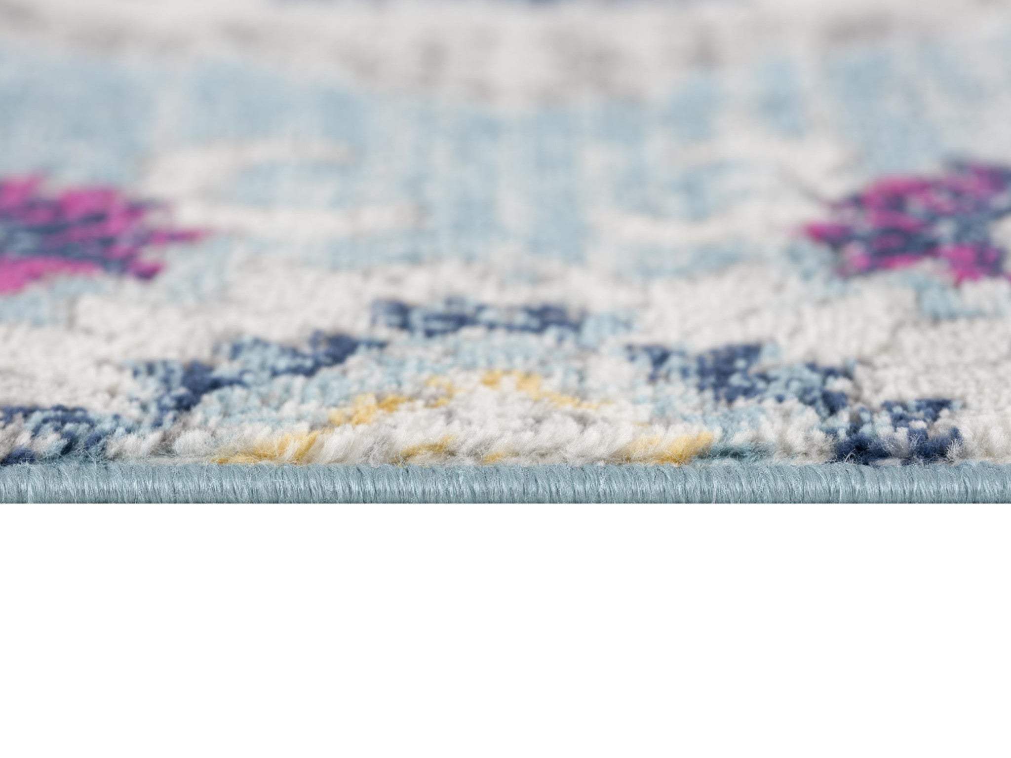 2' X 6' Blue Oriental Area Rug - Image 5