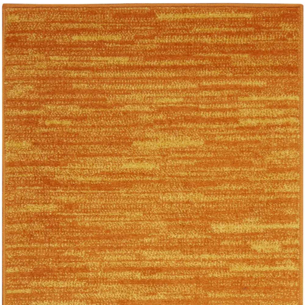 2' X 6' Sunburst Non Skid Indoor Outdoor Runner Rug - Image 2