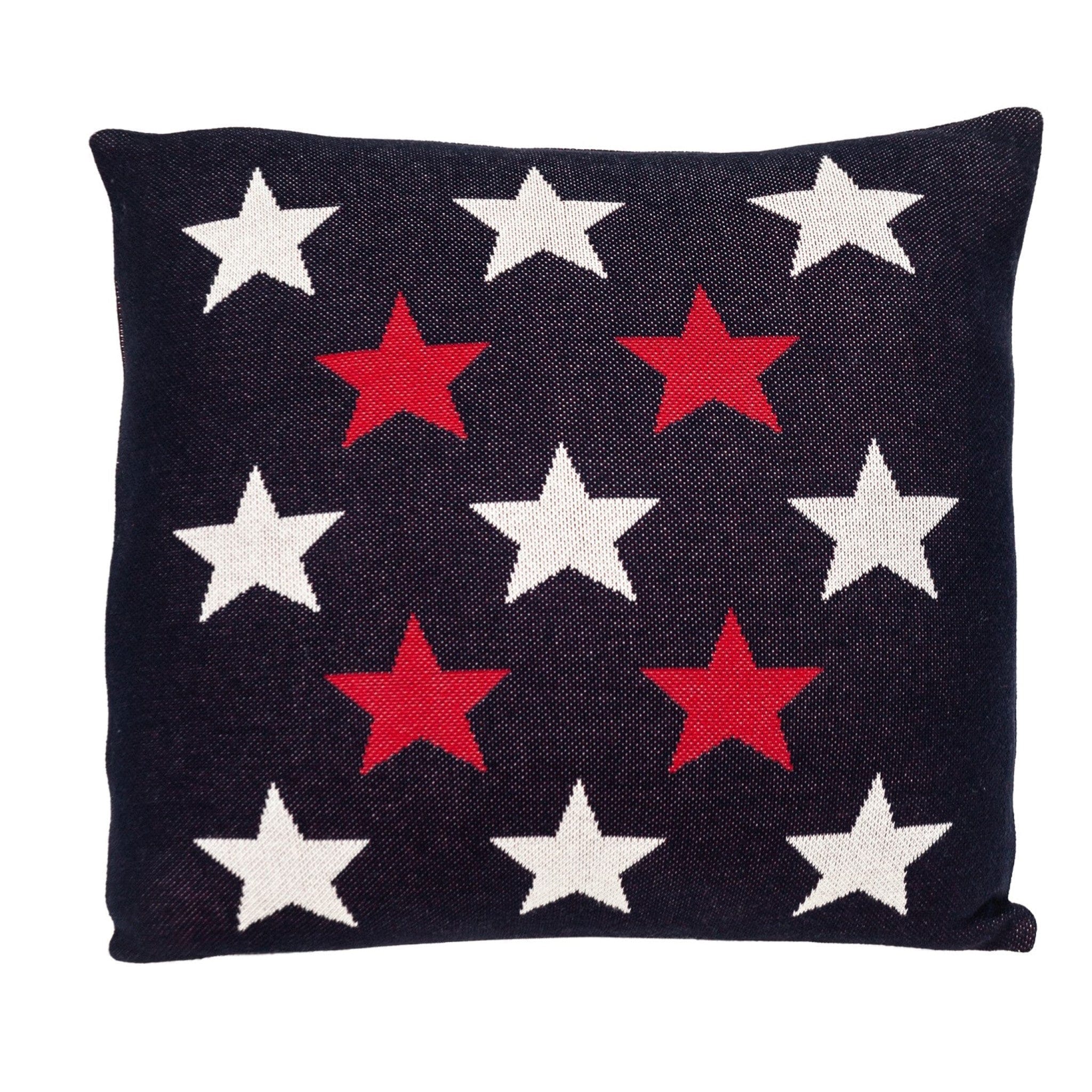 20" Black and White Cotton Throw Pillow - Image 2