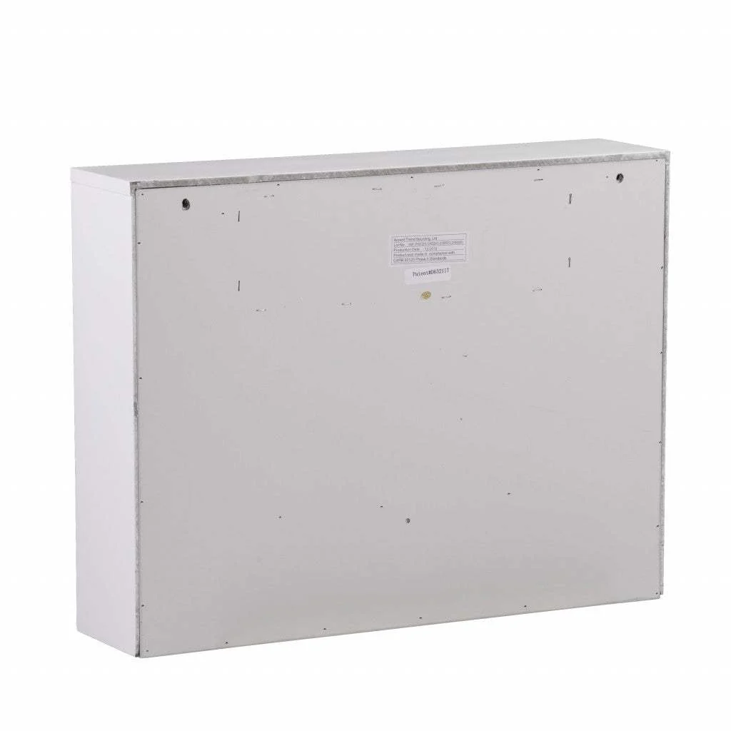 26" White Wall Mounted Floating Desk - Image 6