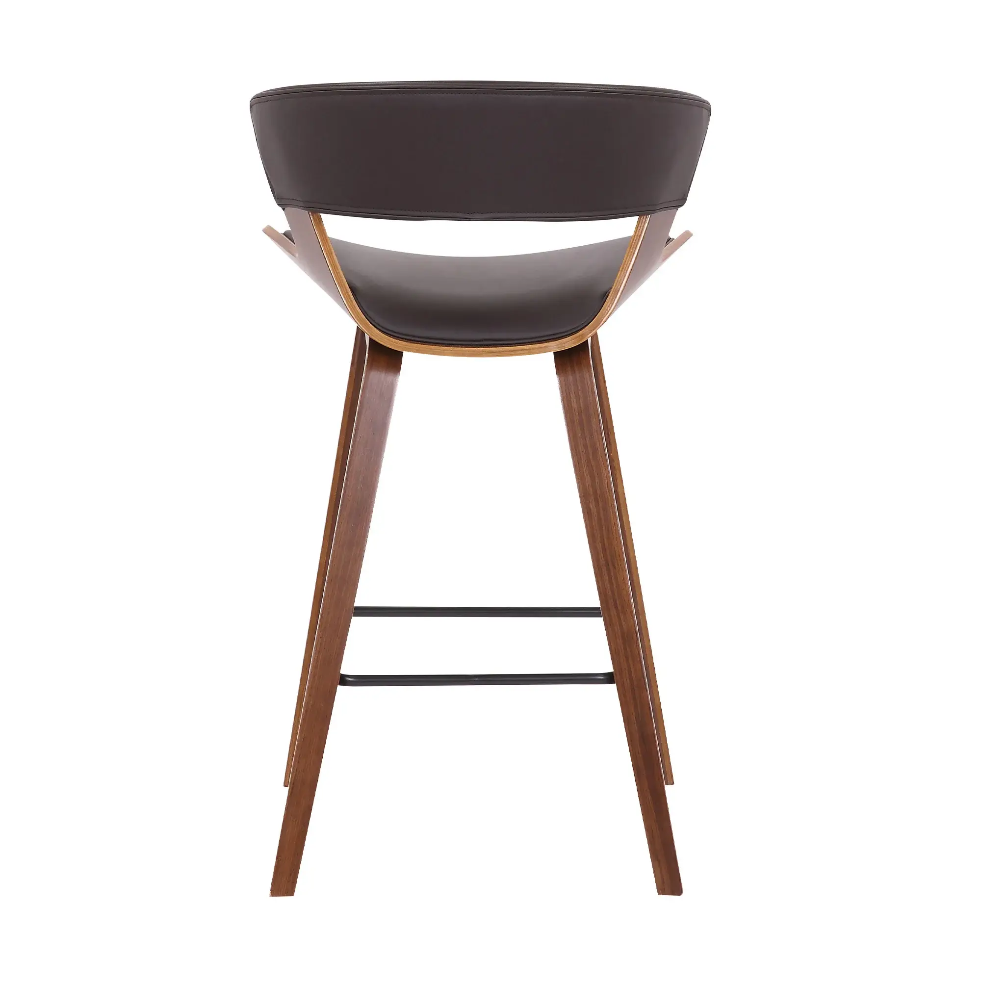 27" Iron Low Back Counter Height Bar Chair - Image 5