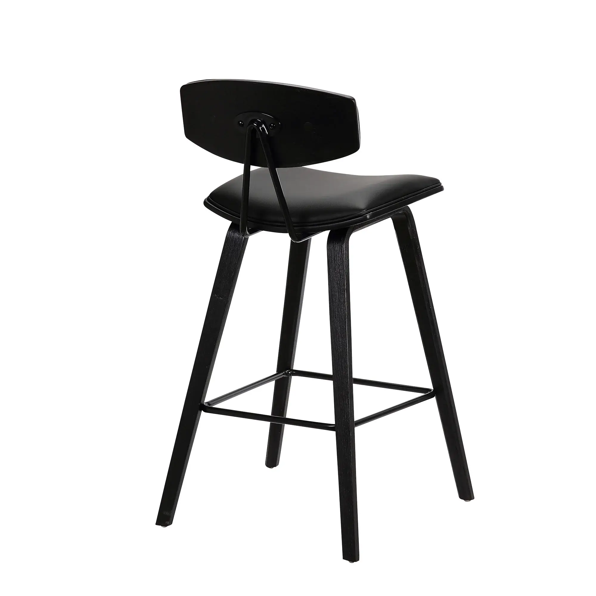29" Iron Low Back Bar Height Bar Chair - Image 3