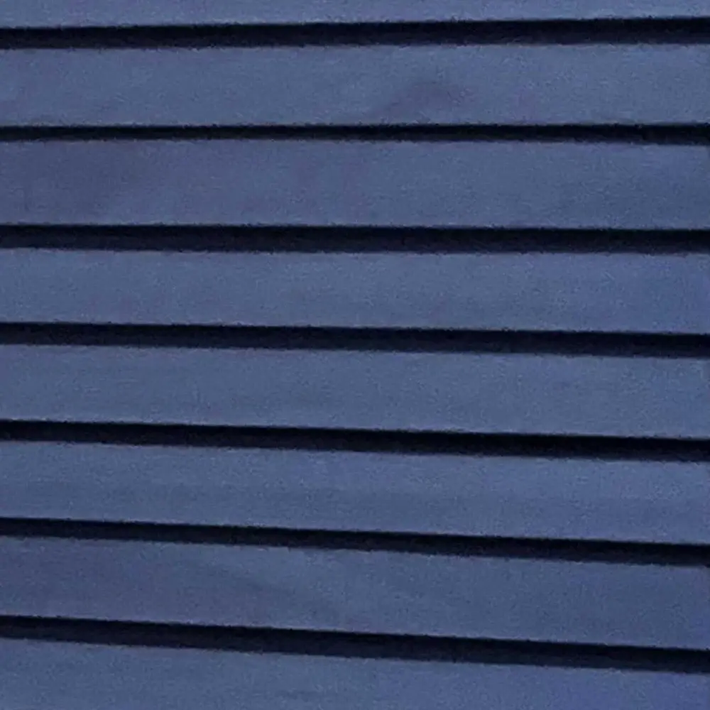 3 Panel Dark Blue Shutter Screen Room Divider - Image 4