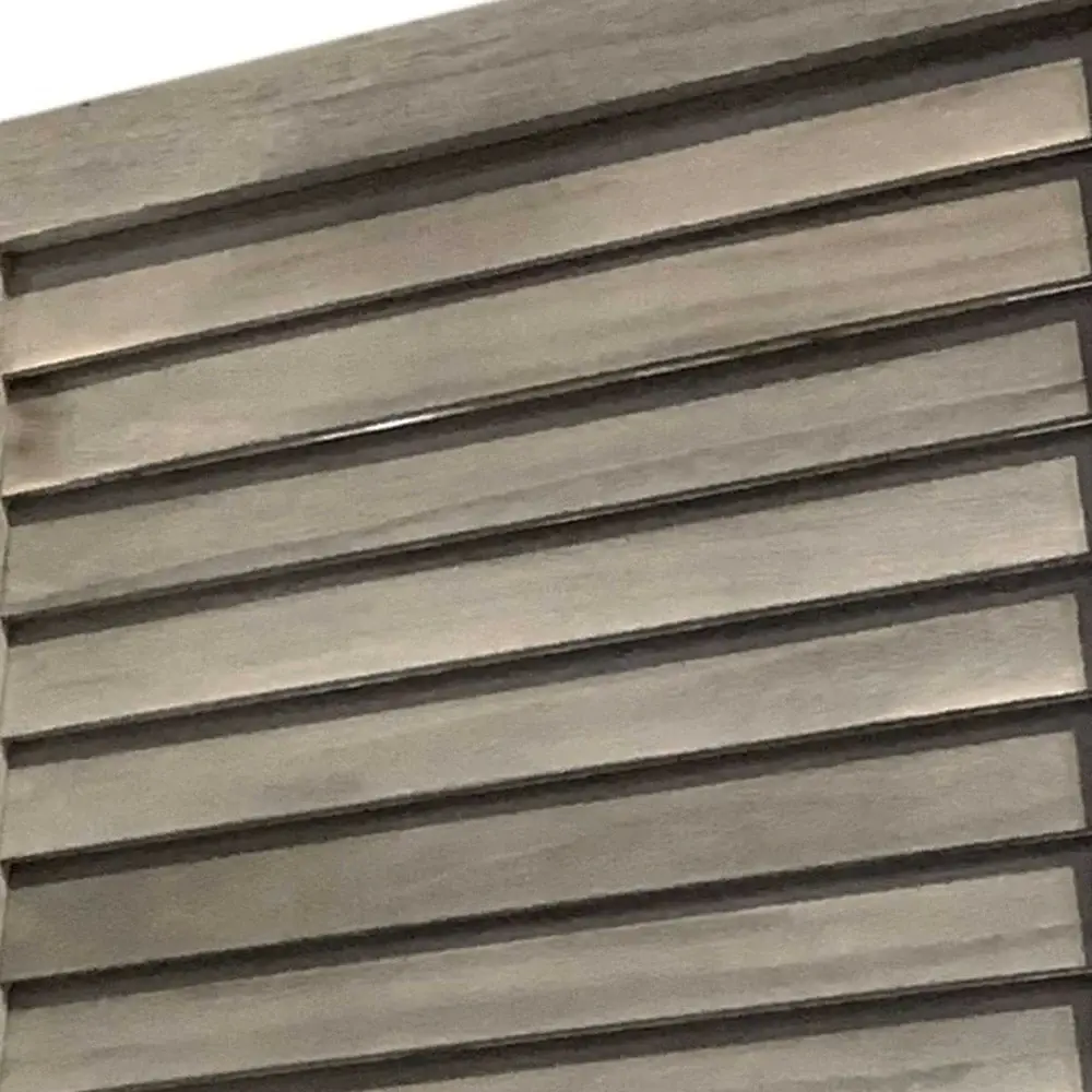 3 Panel Grey Shutter Screen Room Divider - Image 5