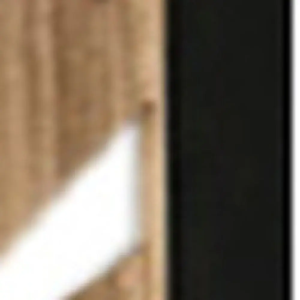 3 Panel Room Divider With Tropical Leaf Design - Image 4