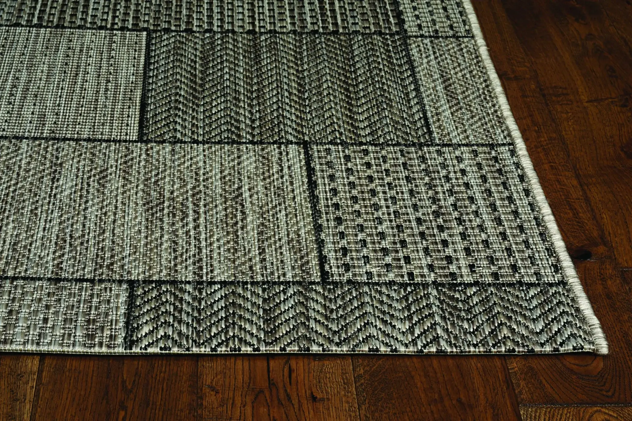 3' X 4' Gray Southwestern Indoor Outdoor Area Rug - Image 7
