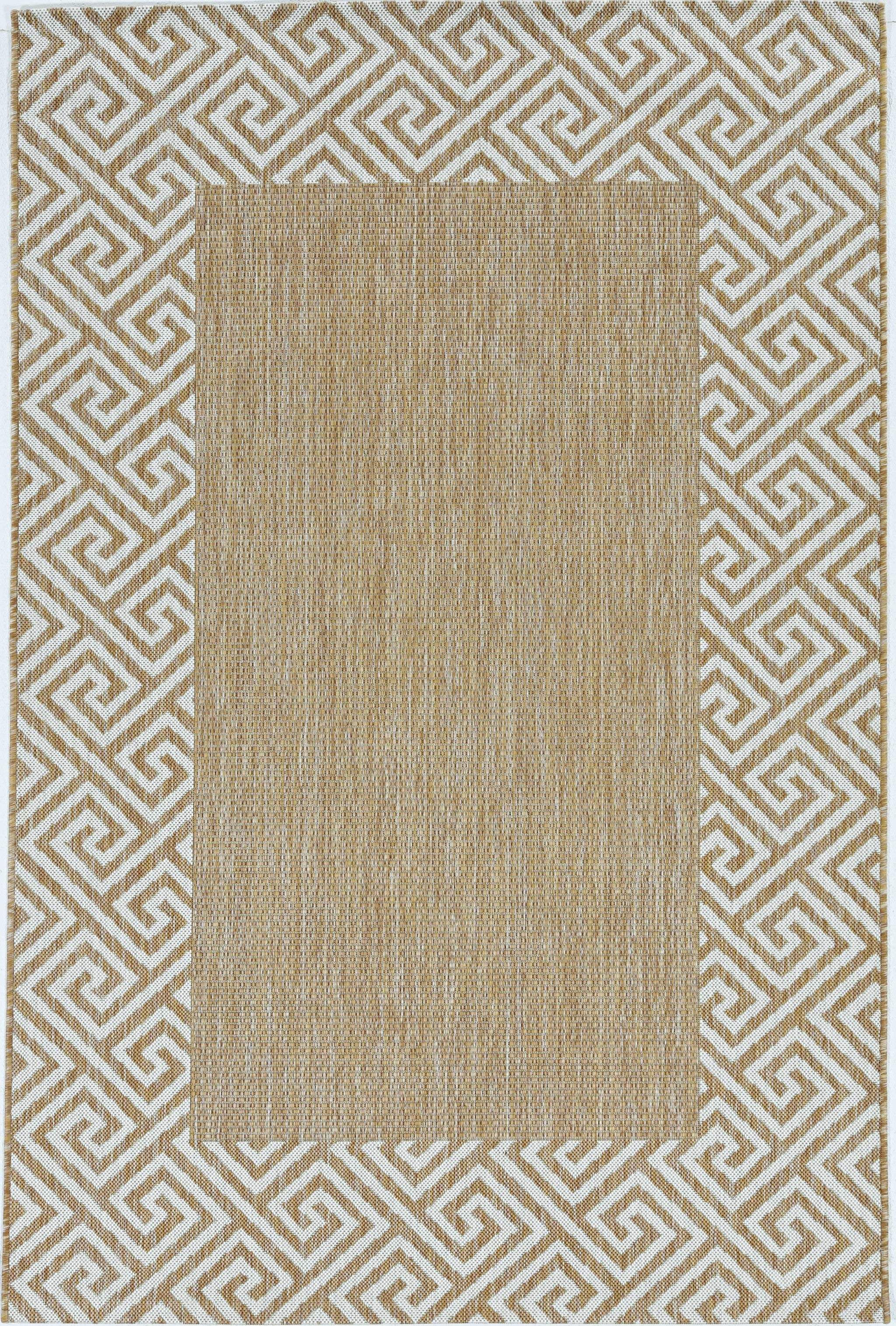3' X 4' Natural Geometric Area Rug - Image 2