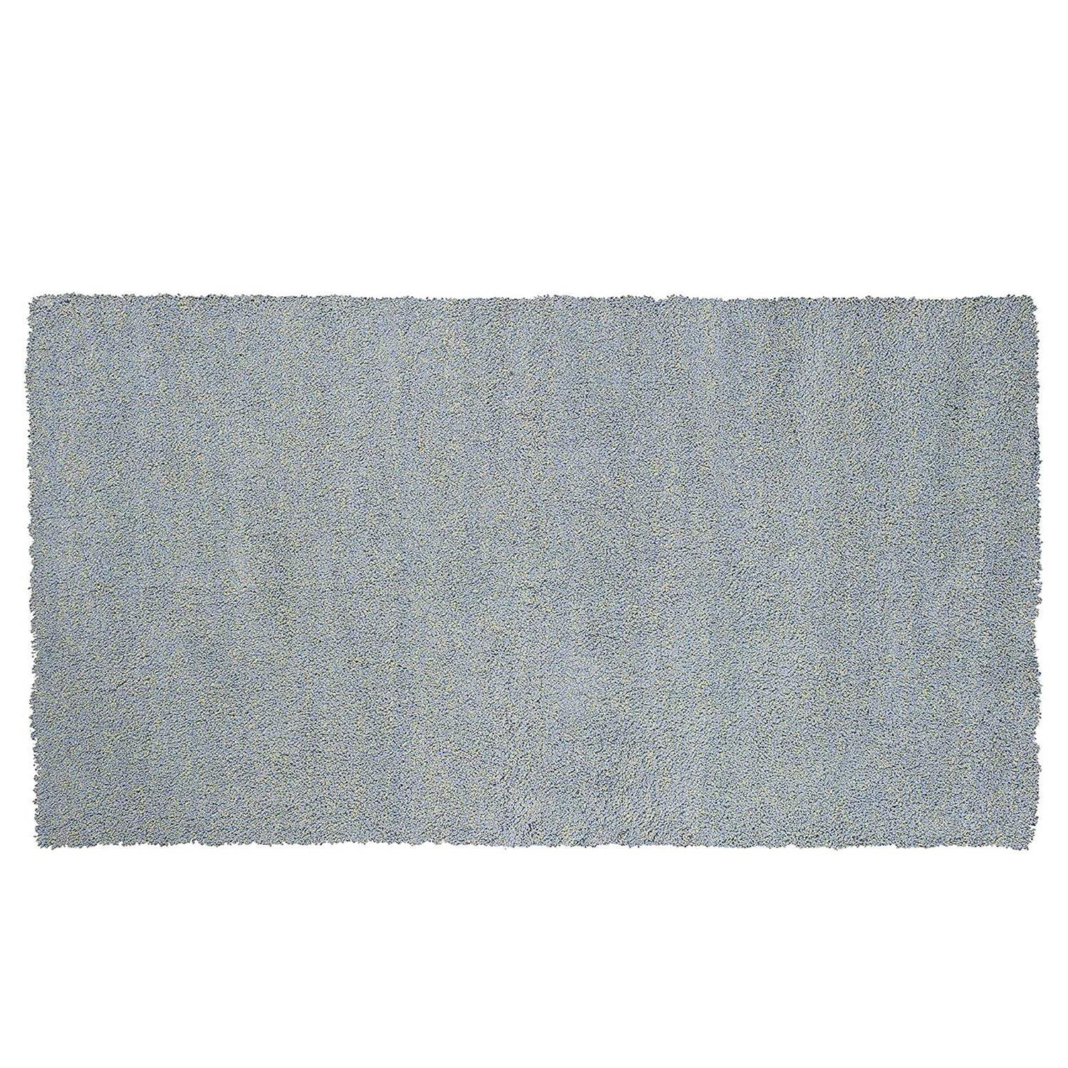 3' X 5' Blue Heather Plain Area Rug - Image 2