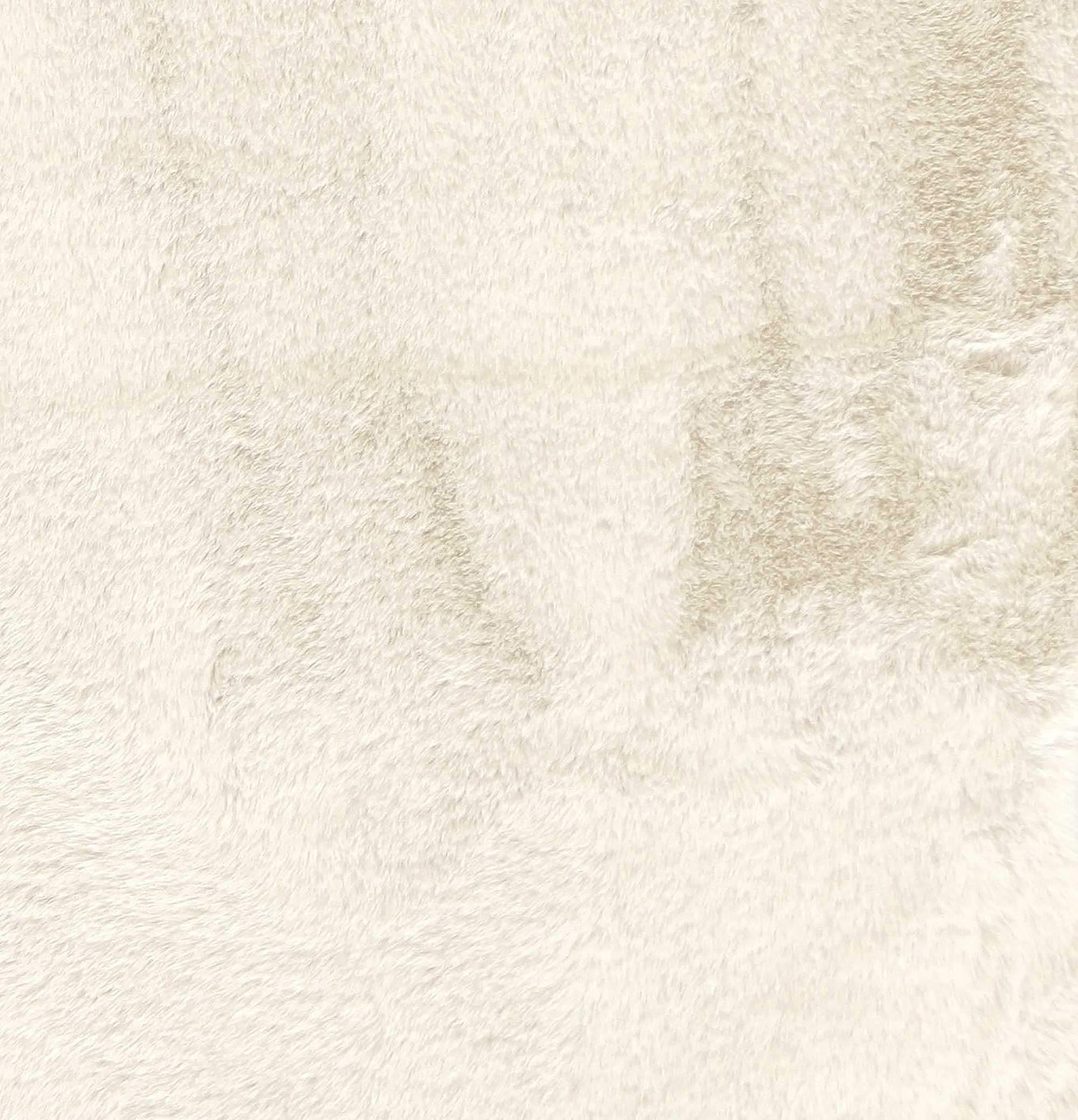 3' X 5' Faux Fur Hand Knotted Area Rug - Image 8