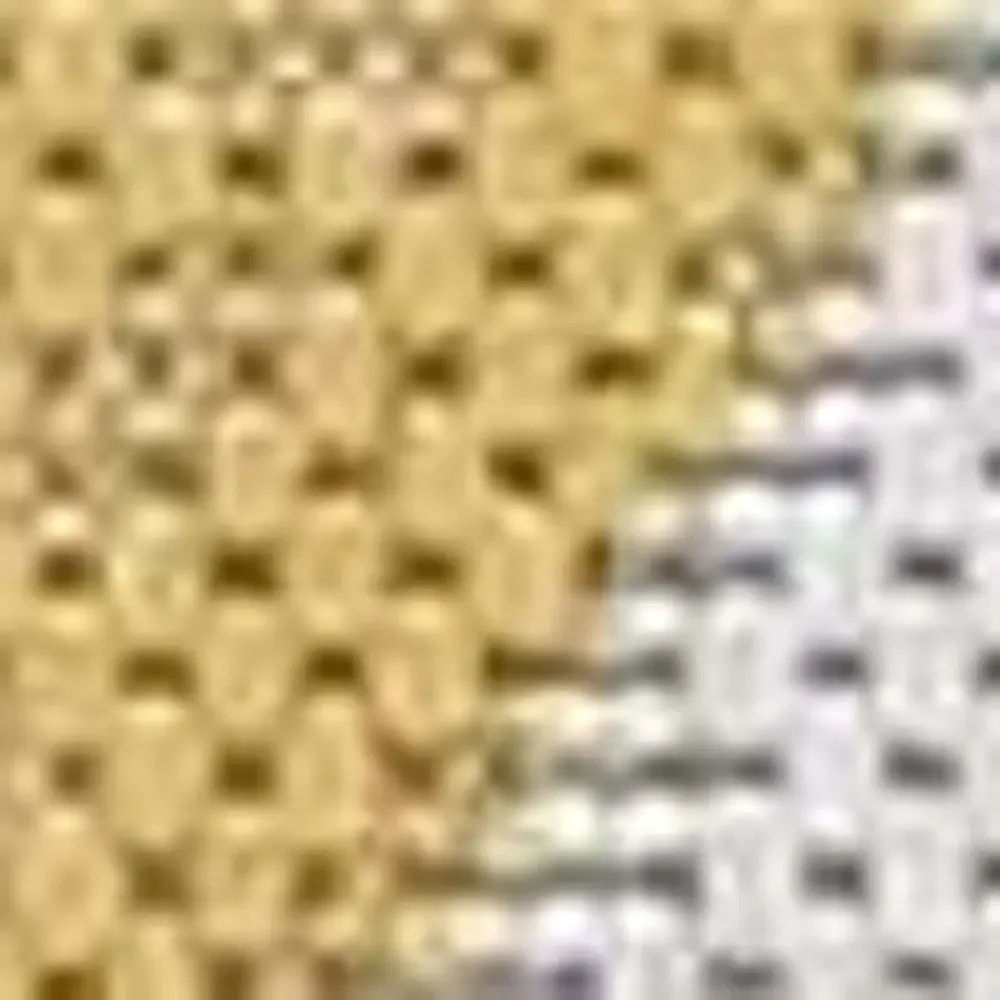 3' X 5' Gold and Ivory Abstract Area Rug - Image 5