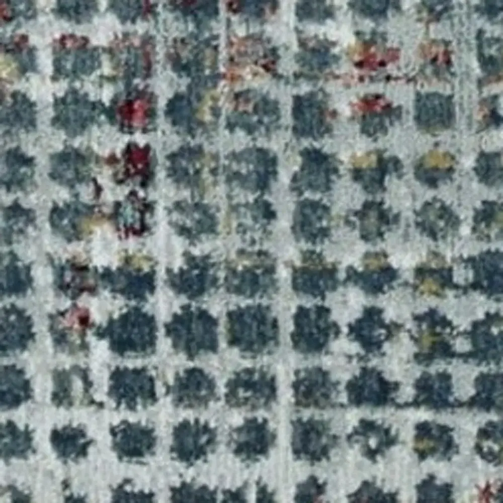 3' X 5' Gray Abstract Area Rug - Image 3