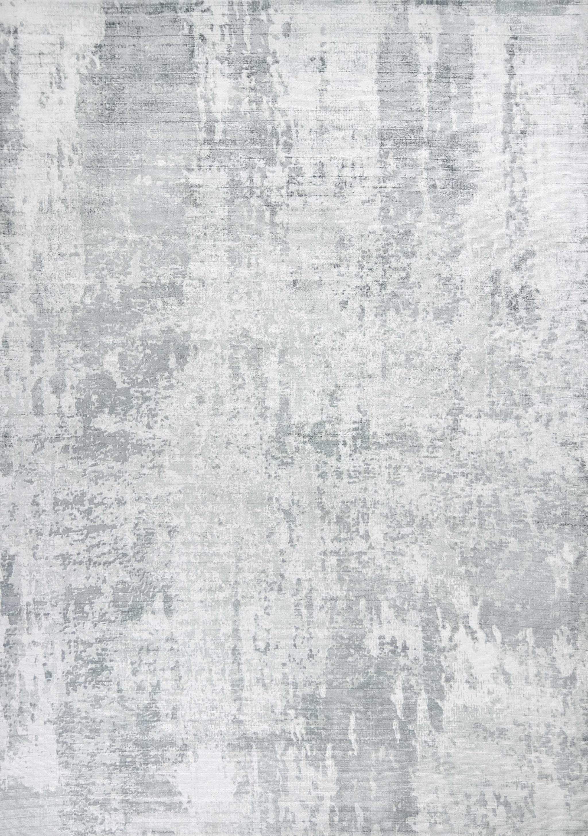 3' X 5' Gray Abstract Hand Loomed Area Rug - Image 5