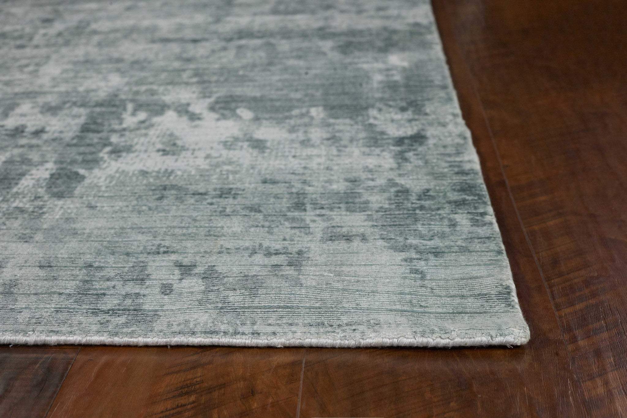 3' X 5' Gray Abstract Hand Loomed Area Rug - Image 8