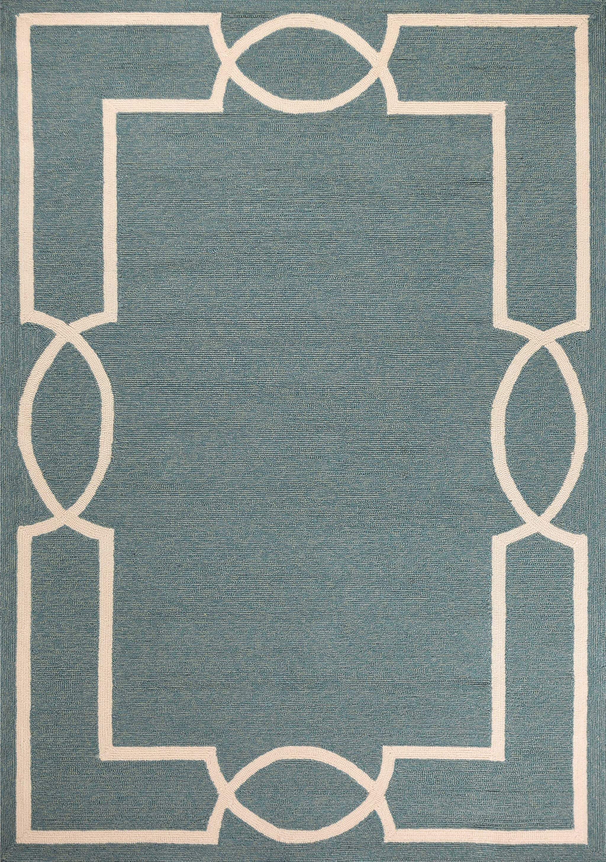 3' X 5' Gray and Ivory Handmade Indoor Outdoor Area Rug - Image 4