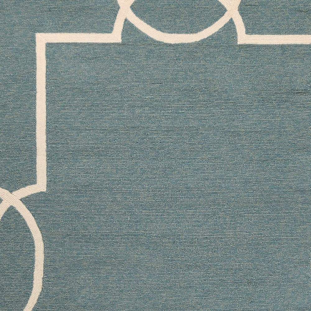 3' X 5' Gray and Ivory Handmade Indoor Outdoor Area Rug - Image 6