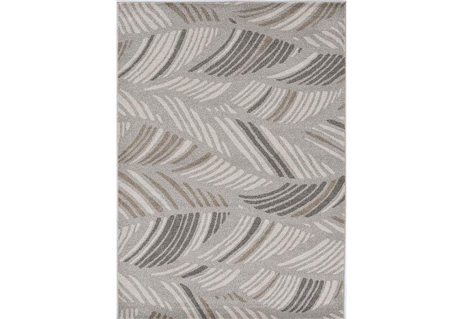 3' X 5' Gray Tropical Botanical Area Rug - Image 2