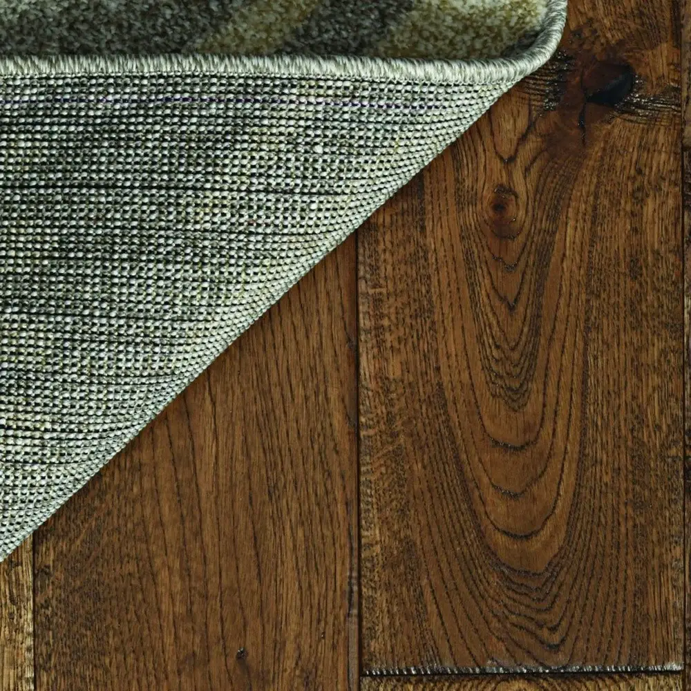3' X 5' Gray Tropical Botanical Area Rug - Image 9