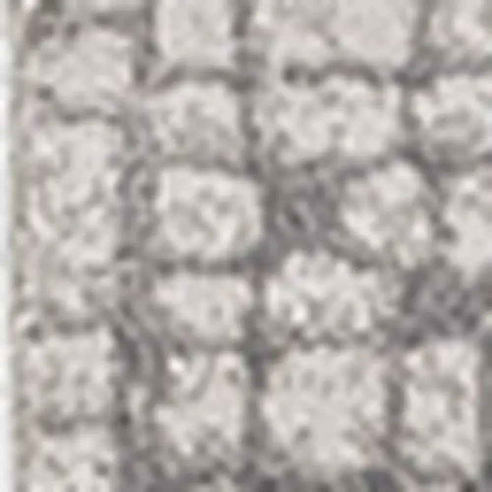3' X 5' Grey Mosaic Area Rug - Image 6