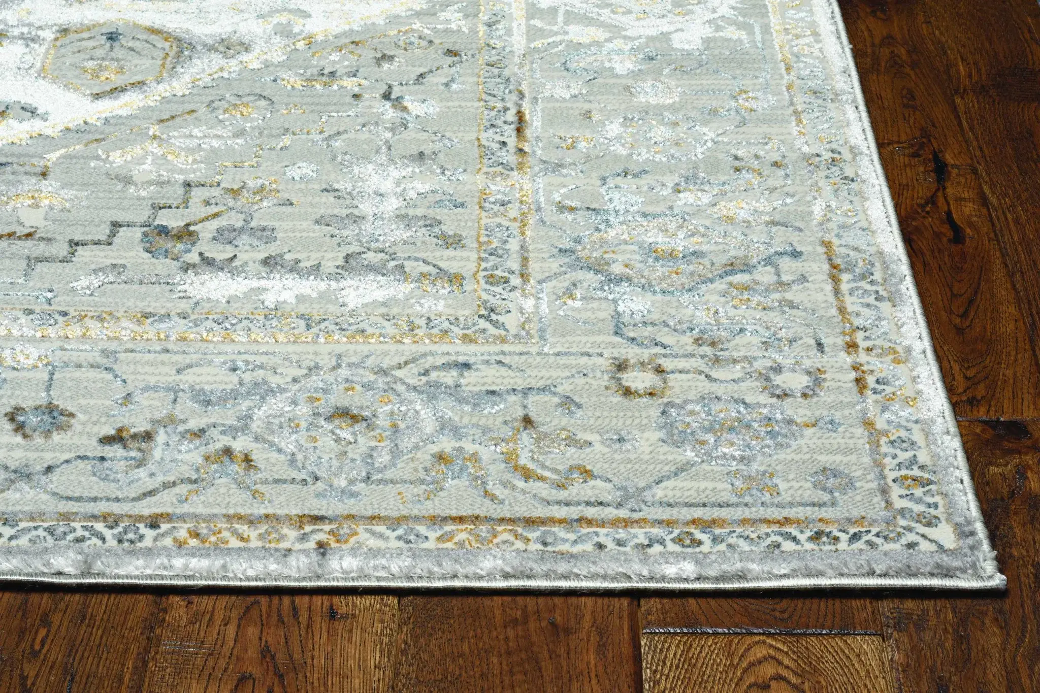 3' X 5' Grey Parisian Area Rug - Image 7