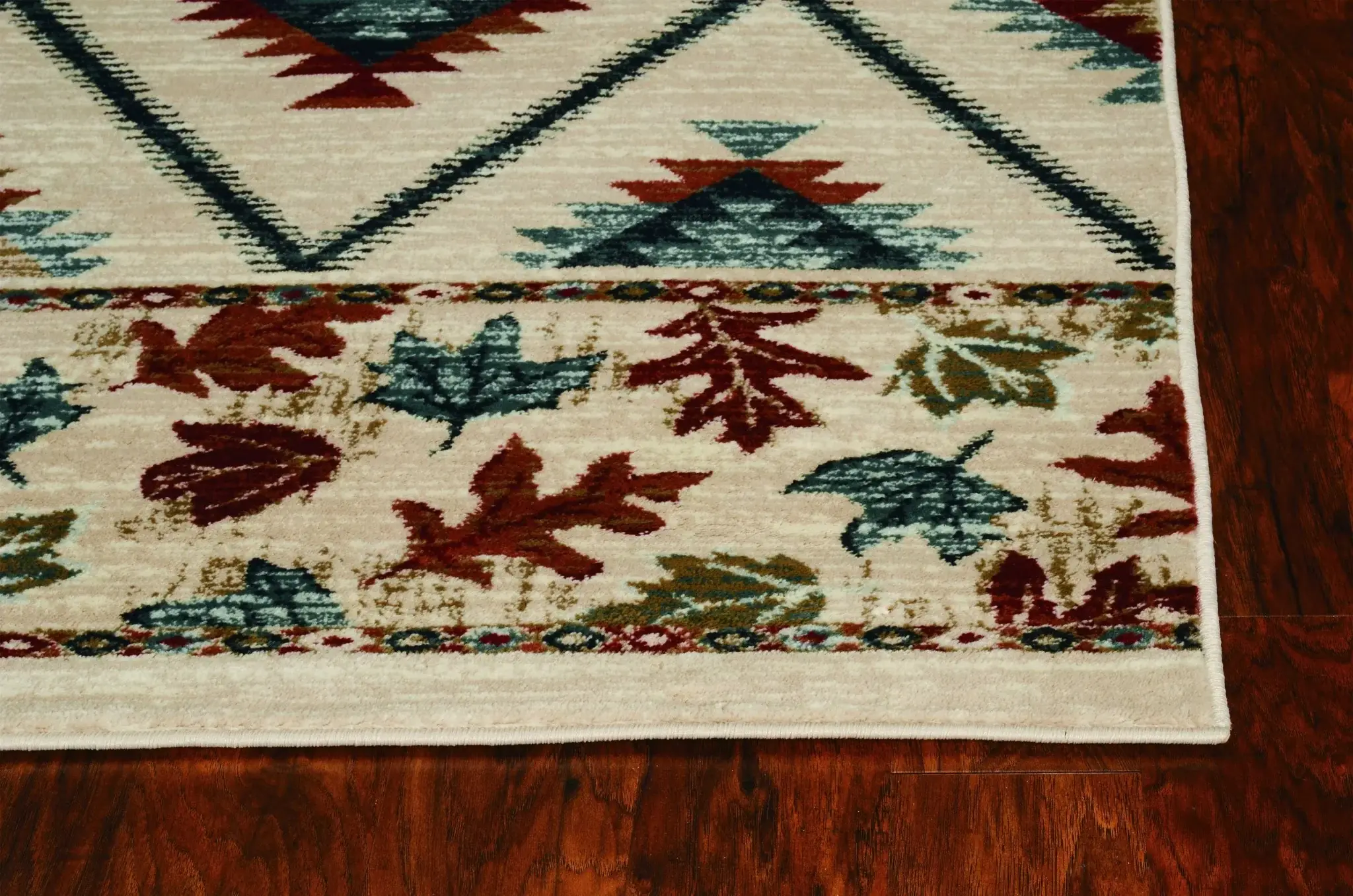 3' X 5' Ivory Southwestern Area Rug - Image 5