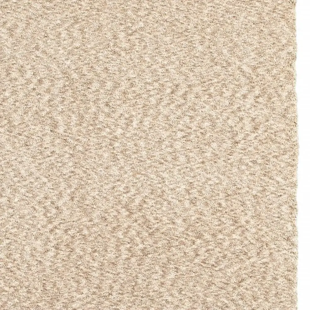 3' X 5' Modern Soft Tan Indoor Area Rug - Image 6