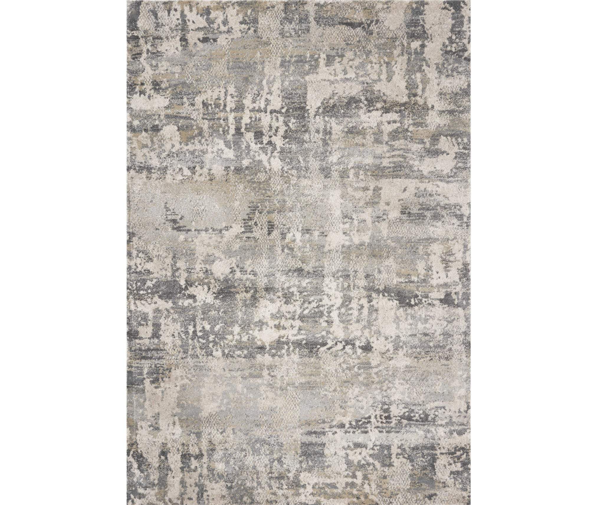 3' X 5' Natural Abstract Area Rug - Image 2
