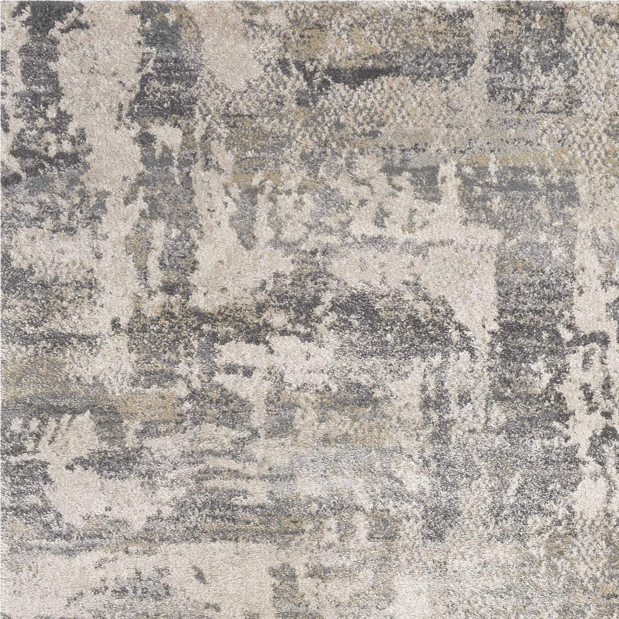 3' X 5' Natural Abstract Area Rug - Image 9