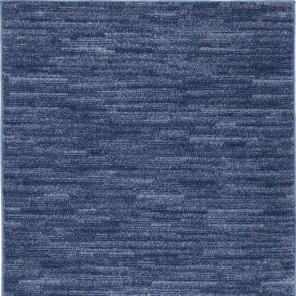 3' X 5' Navy Blue Non Skid Indoor Outdoor Area Rug - Image 3