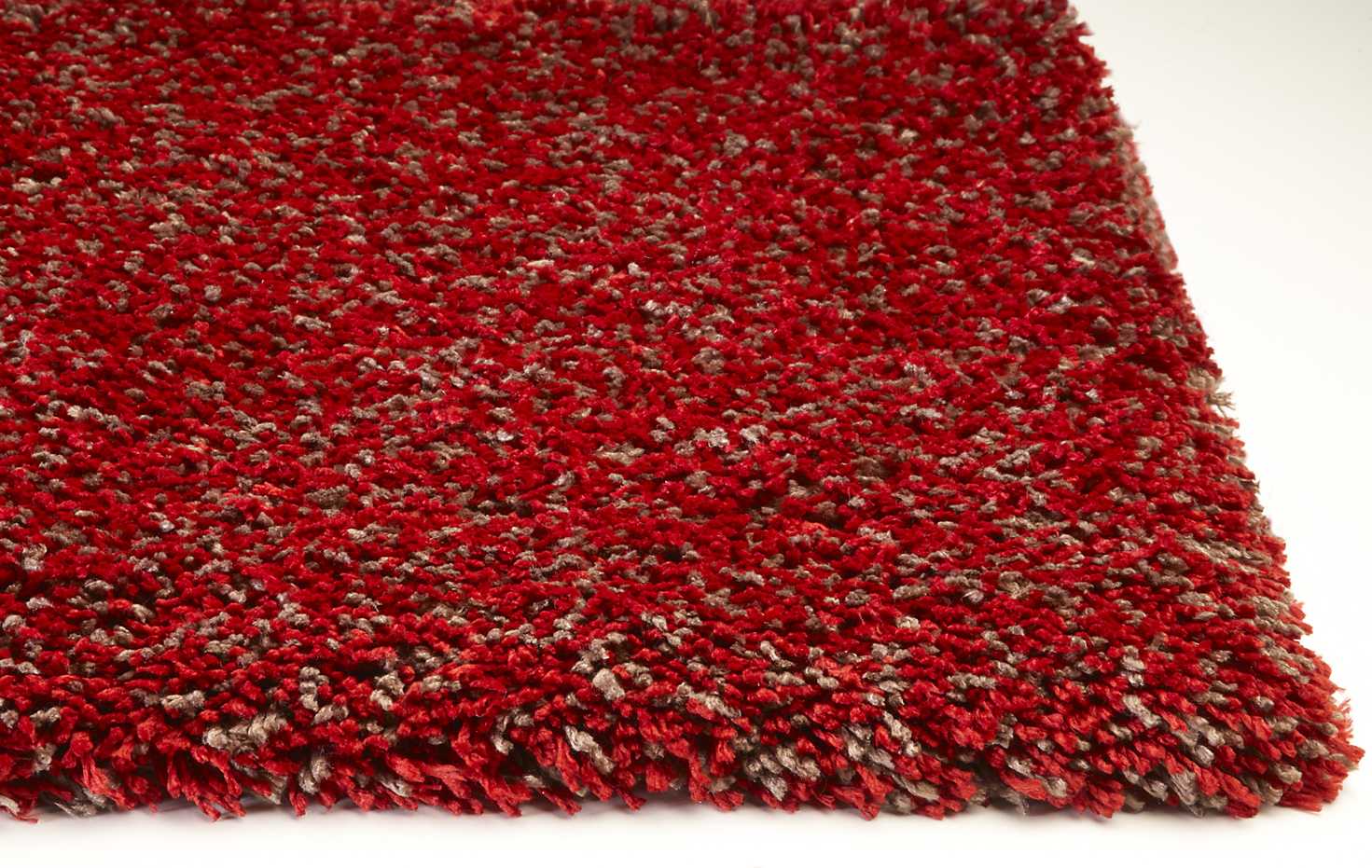 3' X 5' Red Heather Plain Area Rug - Image 3