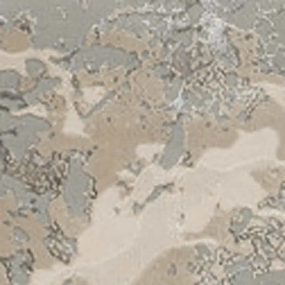 3' X 5' Sand Abstract Area Rug - Image 6