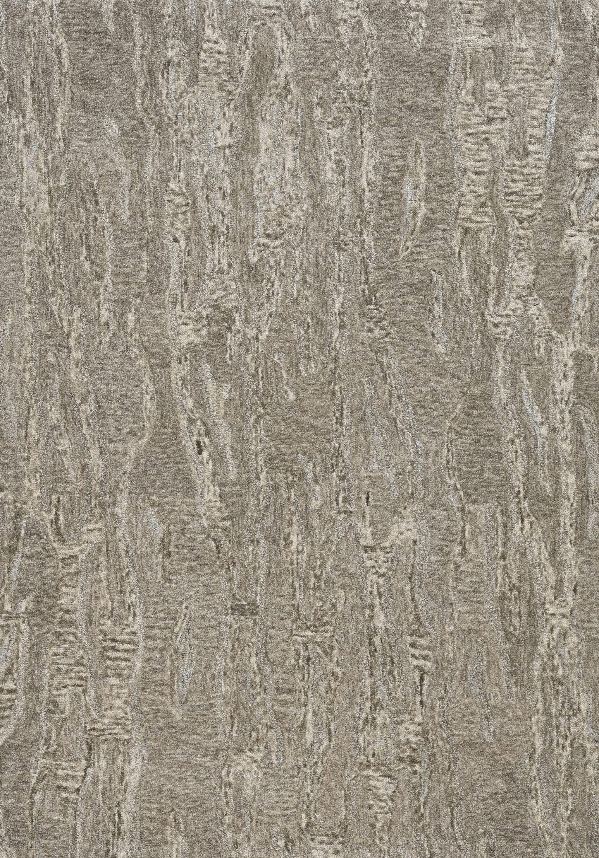 3' X 5' Sand Hand Tufted Abstract Indoor Area Rug - Image 6