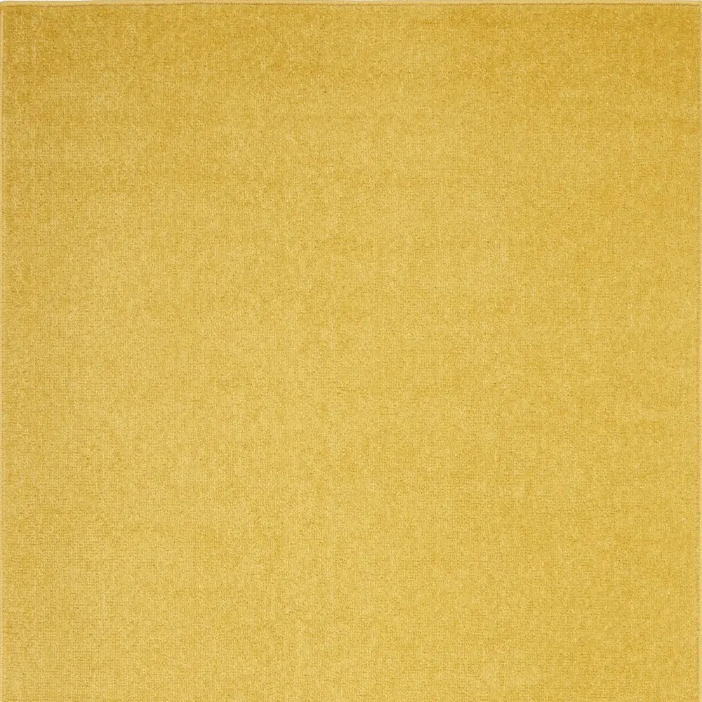 3' X 5' Yellow Non Skid Indoor Outdoor Area Rug - Image 8