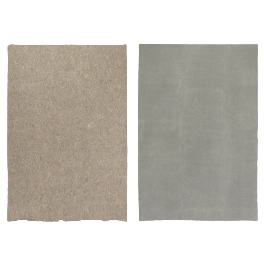 3" X 6" Grey Non Slip Rug Pad