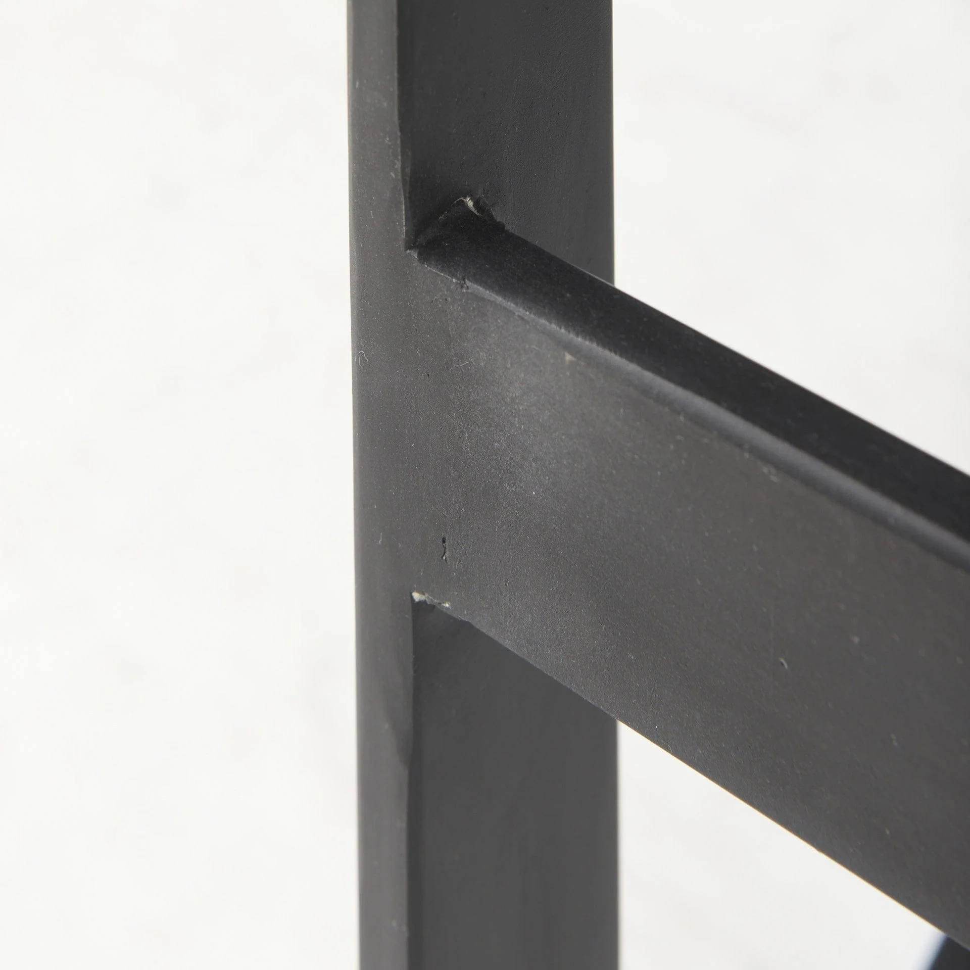30" Black Solid and Manufactured Wood Backless Bar Height Bar Chair - Image 8